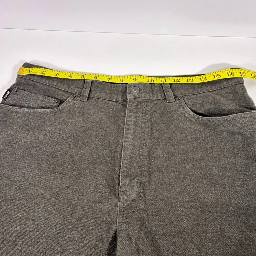 Ralph Lauren Grey Cotton Pants Size 16 1016